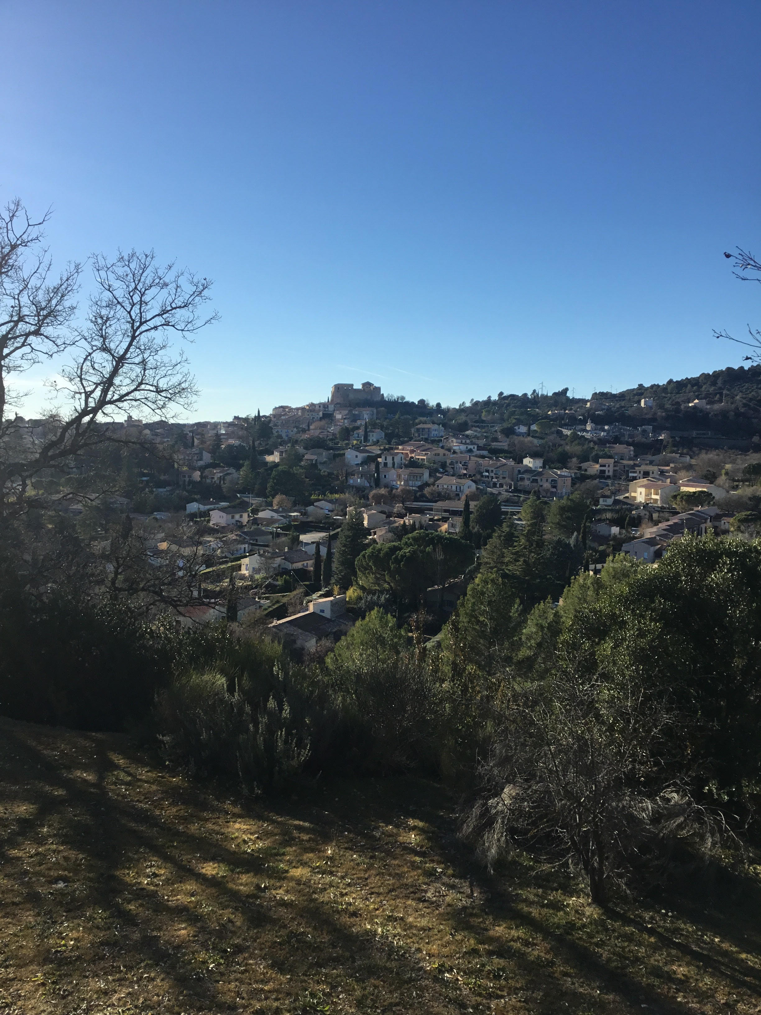 vue chateau gréoux résidence les garrigues